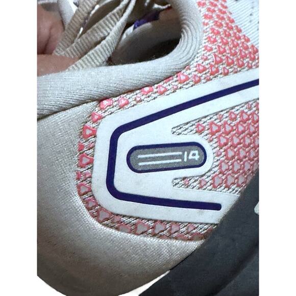Brooks Ghost 14 Women’s Running Shoes White Pink Purple Size 9 Neutral - Picture 4 of 9